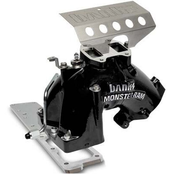 Banks Power 2007.5-2012 Ram 6.7L Monster-Ram インテークシステム Gen-2 w/Fuel Line ブラック w/Heater System GBE42797-B WO店
