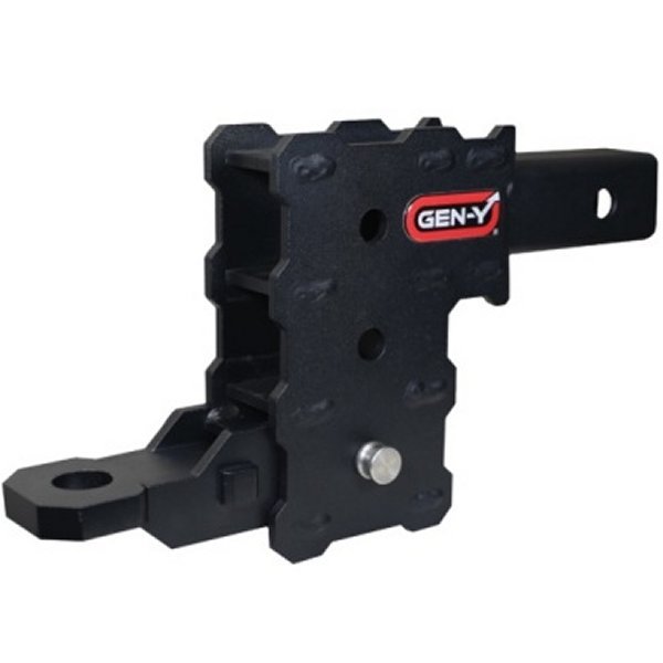 Gen-Y Phantom 2in Hollow Shank 4.5in Drop 500lb TW 12K Hitch w/GH-102541 Mount/GH-102359 Pin &amp; Clip GENGH-102358 WO店