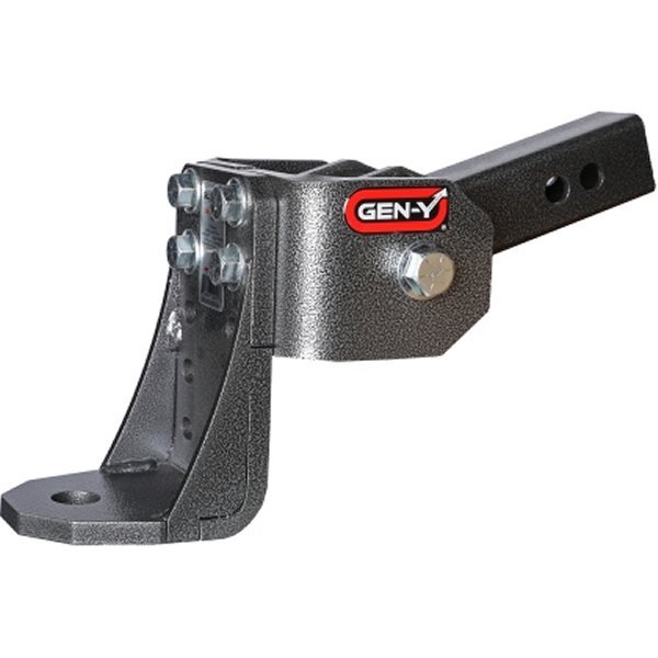 Gen-Y Glyder Torsion-Flex 2in Shank 6in Drop 7K Hitch w/Ball Platform/1in Diameter Mounting Hole GENGH-12005 WO店