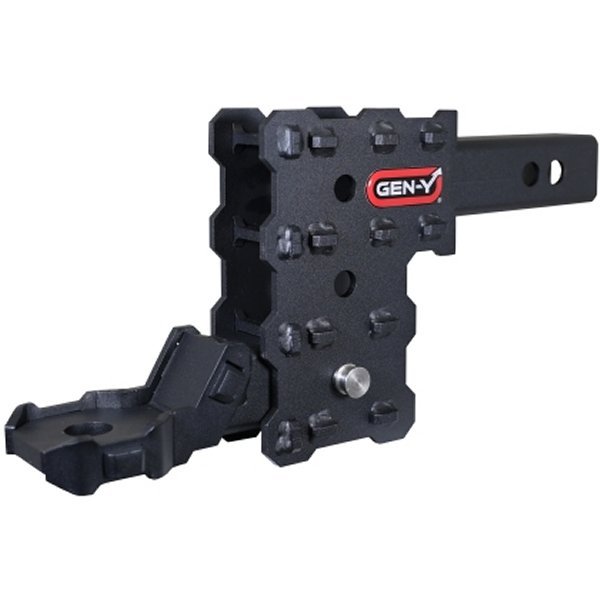 Gen-Y Phantom-X 2in Hollow Shank 4.5in Drop 700lb TW 7K Hitch w/GH-13051X Platinum Ball Mount GENGH-13053X WO店