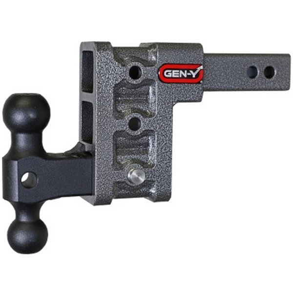 Gen-Y Mega Duty 2in Shank 5in Drop 2K TW 16K Hitch w/GH-051 Dual-
