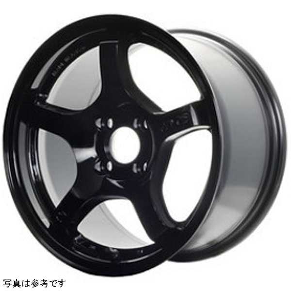 Gram Lights 57CR 19x10.5 +22 5-114.3 Glossy ブラック Wheel GLSWGCR622EGX WO店の通販は