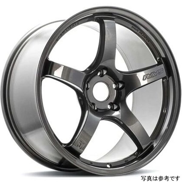 Gram Lights 57CR 17x9 +38 5x100 HS Gunmetallic Wheel (Min