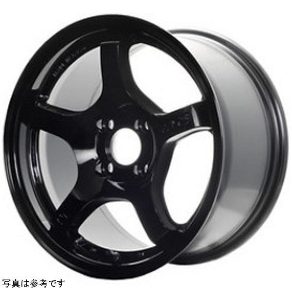 Gram Lights 57CR 18x9.5 +38 5x100 Glossy ブラック Wheel GLSWGCRX38DGX WO店 126,498円