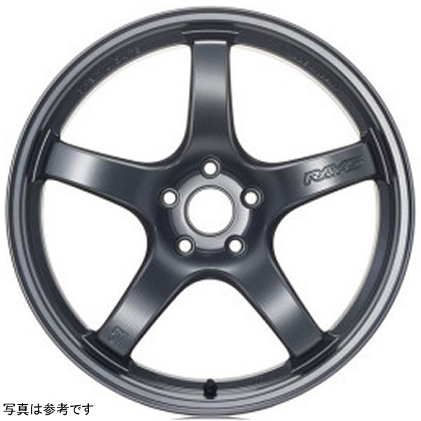 Gram Lights 57CR 18x9.5 +38 5x114.3 Gun Blue 2 Wheel GLSWGCRX38EG2 WO店 126,498円
