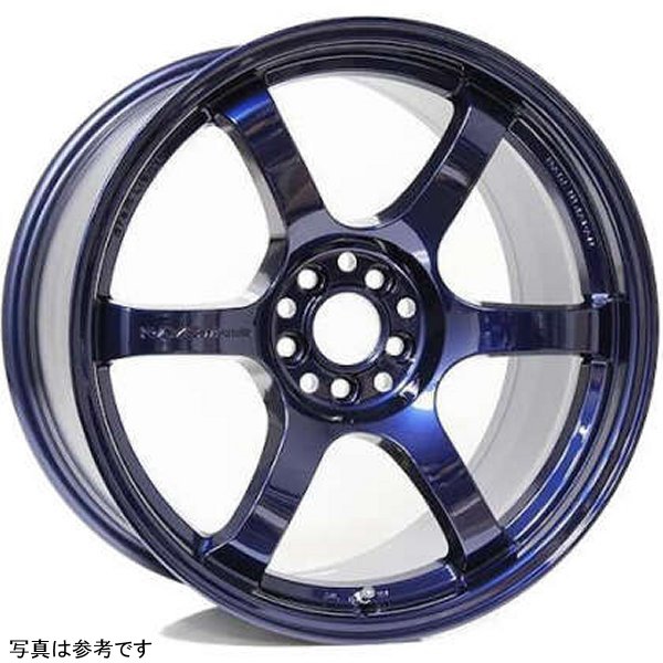 Gram Lights 57DR 18x9.5 +38 5-114.3 Eternal Blue Pearl Wheel (Min Order Qty 20) GLSWGIX38EEBP WO店の通販は