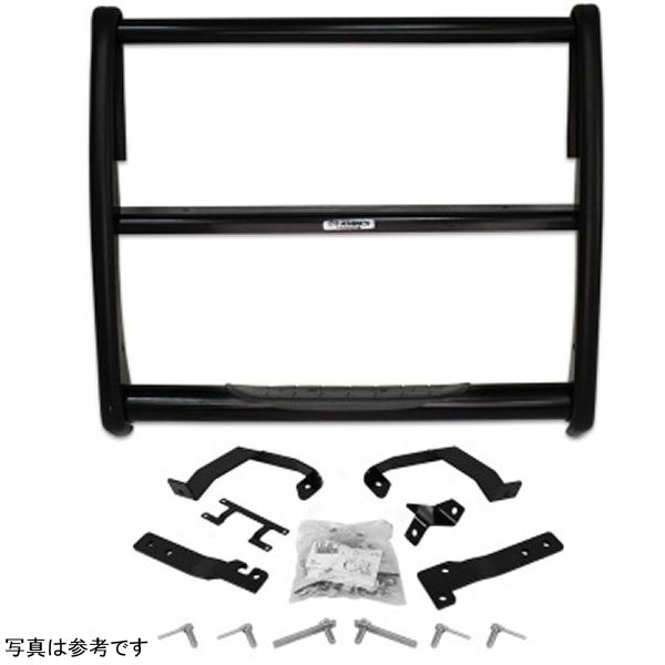 Go Rhino 88-99 シボレー Pick Up 3000シリーズ StepGuard ブラック (Center Grille Guard Only) GOR3090B WO店