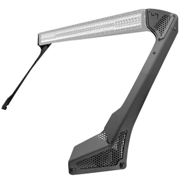 Go Rhino 18年-20年 Jeep ラングラー JL/JLU/Gladiator JT XE Windshield Light Bar Mount - 50in Single Row GOR730500T WO店