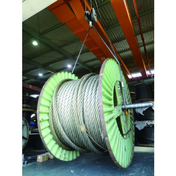 GRS12S1 トラスコ中山(株) TRUSCO Wスリング ホンブルグ帽印字機 ケーブルレイド 12mmX1.0m GRS12S1-TN WO店