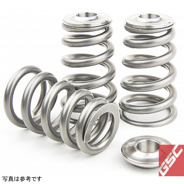 GSC P-D トヨタ 2JZ-GTE Extreme Pressure Single Conical Valve Spring and Ti リテーナーキット GSC5086 WO店の通販は
