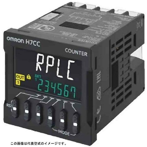 H7CCA 電子カウンタ プリセットカウンタ 1段6桁 接点出力 端子台タイプ AC100〜240V H7CC-A WO店