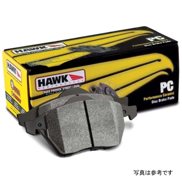 Hawk 20年-21年 Corvette C8 Z51 フロント PC Street ブレーキパッド HAWKHB926Z-577 WO店