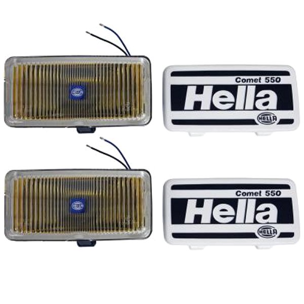 Hella 550 Series 55W 12V H3 フォグランプ キット - Amber HELLA005700681 WO店