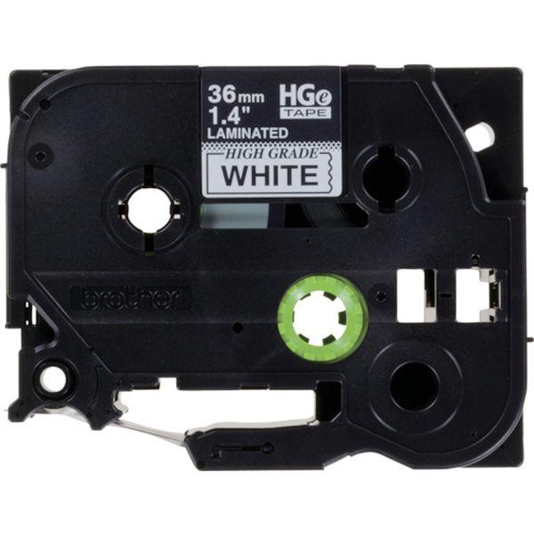 HGE261V  ブラザー工業(株) ブラザー HGEテープ 黒字/白地/36mm HGE261V-TN WO店