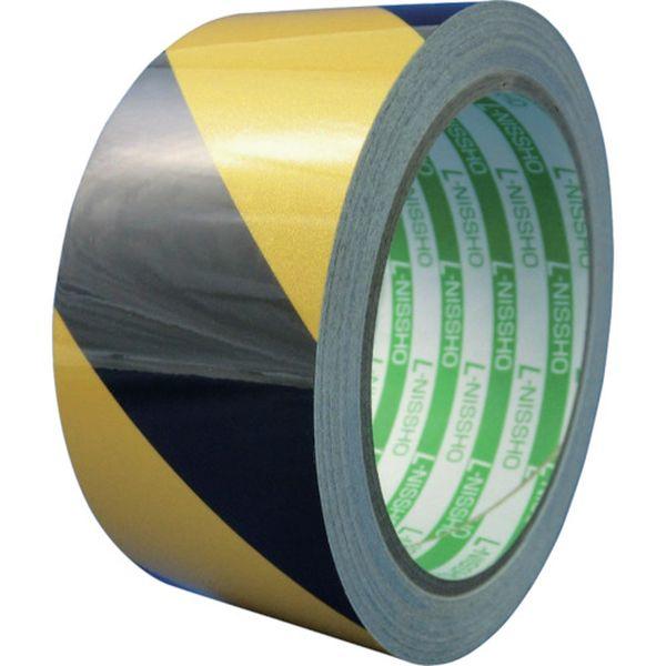 HT300YB 日東エルマテリアル(株) 日東エルマテ 再帰反射テープ 300mm×10m イエロー/ブラック HT300YB-TN WO店