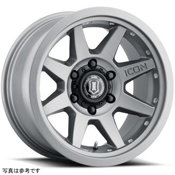 ICON Rebound Pro 17x8.5 5x5 -6mm オフセット 4.5in BS 71.5mm Bore