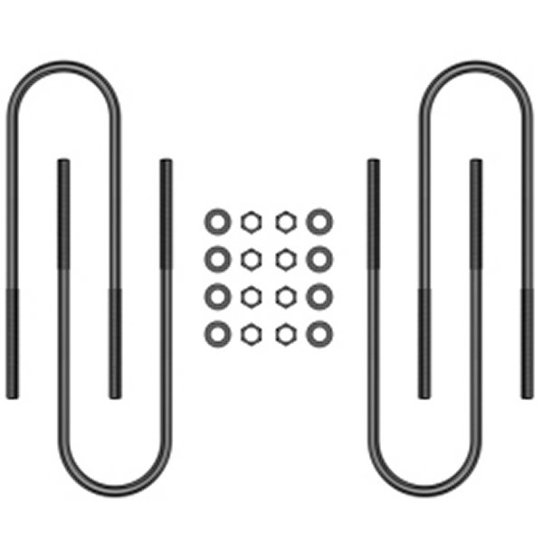 ICON 2011+ フォード F-250/F-350 リヤ 15in U-ボルト キット ICO67003