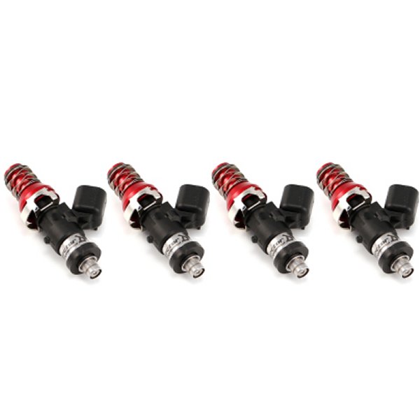 Injector Dynamics ID1050 インジェクター- 11mm Top アダプター (Red)- Denso Lower Cushions (Set Of 4) IDX1050-19-01-48-11-4 WO店