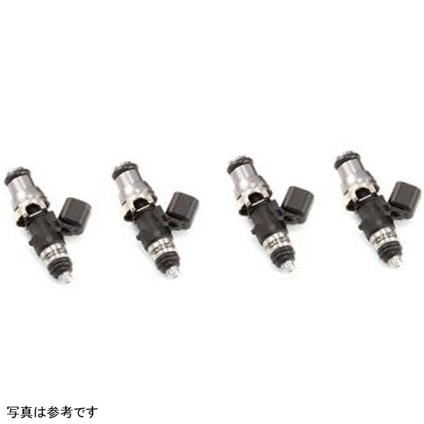 Injector Dynamics 1050cc インジェクター-48mm L/14mm Adaptor Top/2x8mm Lower Oリング (SFC Rails) (Set of 4) IDX1050-48-14-11-4 WO店