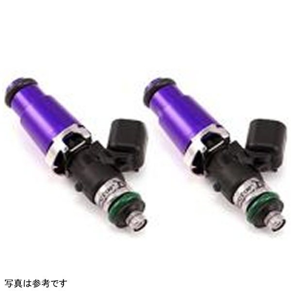 Injector Dynamics ID1050X インジェクター - 60mm Length - 14mm Purple Top - 14mm Lower Oリング (Set of 2) IDX1050-60-14-14-2 WO店