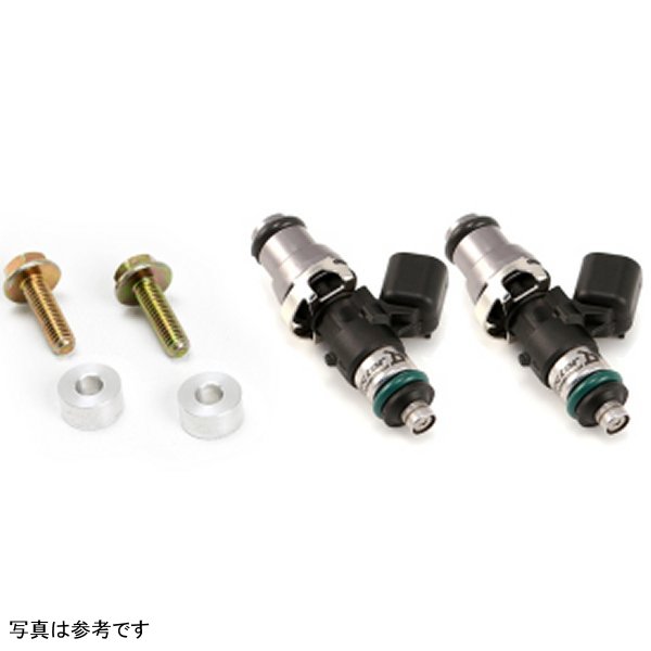Injector Dynamics ID1300-XDS フューエル インジェクター Polaris RZR 14mm Grey アダプター Top (Set of 2) IDX1300-16-01-48-14-2 WO店