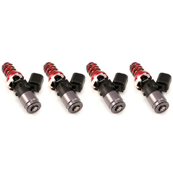 Injector Dynamics 1340cc インジェクター-48mm Length - 11mm Gold Top/Denso And -204 Low Cushion (Set of 4) IDX1300-48-11-WRX-4 WO店
