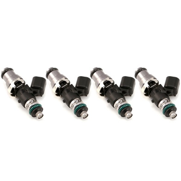 Injector Dynamics 1340cc インジェクター - 48mm Length - 14mm Grey Top - 14mm Lower Oリング (Set of 4) IDX1300-48-14-14-4 WO店