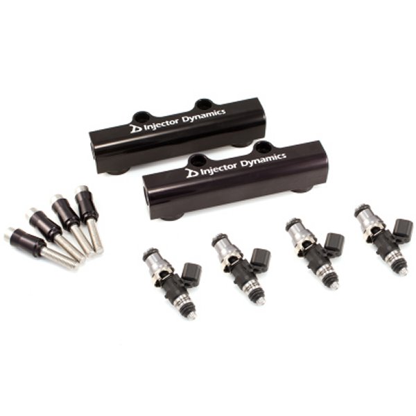 Injector Dynamics 2600-XDS インジェクター - 04年-06年 スバル WRX STi - Top Feed Conversion キット (Set of 4) IDX2600-18-01-48-14-4 WO店