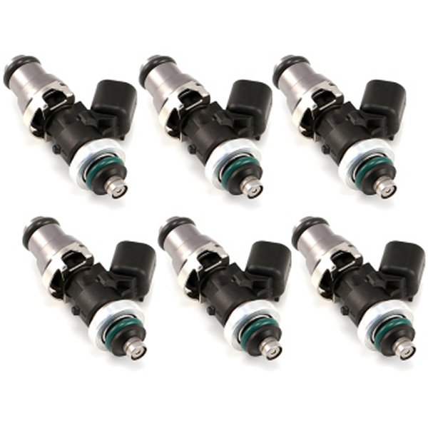 Injector Dynamics 2600-XDS インジェクター - 48mm Length - 14mm Top - 14mm Lower Oリング R35 (Set of 6) IDX2600-48-14-R35-6 WO店