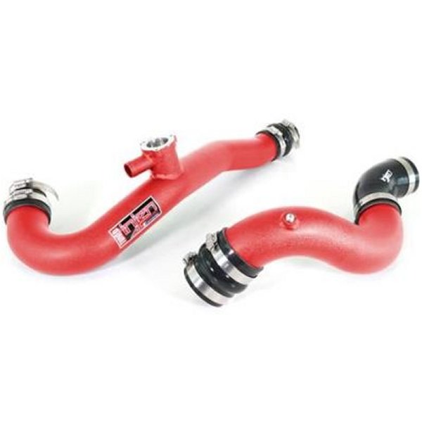 Injen 15年-19年 フォード Mustang 2.3L EcoBoost Aluminum インタークーラー Piping Kit - リンクルレッド INJSES9200ICPWR WO店