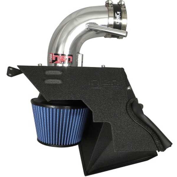 Injen 13年以降 ヒュンダイ Genesis Coupe (3.8L ONLY) V6 Polished ショート Ram インテーク w/ Heat Shield & Cover INJSP1392P WO店