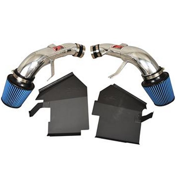 Injen 14 Infiniti Q50 3.7L V6 Polished Dual ショート Ram インテーク w/ MR Techn and Heat Shields INJSP1999P WO店 128,330円