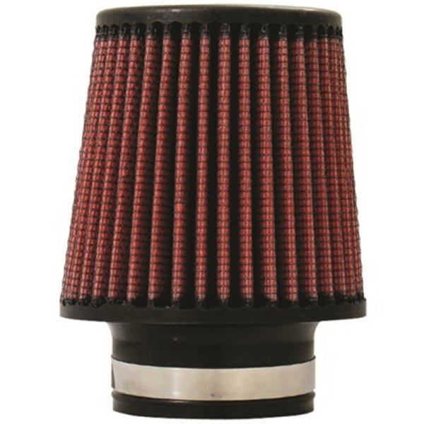 Injen High Performance エアフィルター - 2.75 ブラック フィルター 5 Base / 5 Tall / 4 Top - 40 Pleat INJX-1010-BR WO店