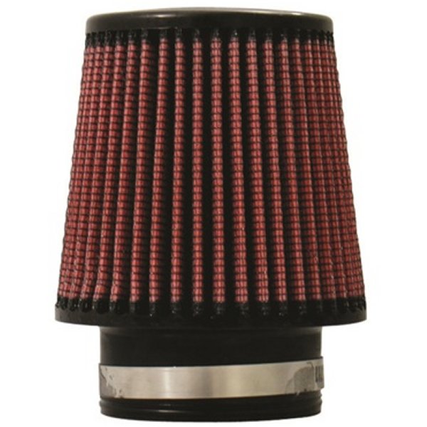 Injen High Performance エアフィルター - 3.00 ブラック フィルター 6 Base / 5 Tall / 4 Top - 45 Pleat INJX-1017-BR WO店