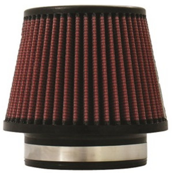 Injen High Performance エアフィルター - 4.50 ブラック フィルター 6.75 Base / 5 Tall / 5 Top INJX-1018-BR WO店
