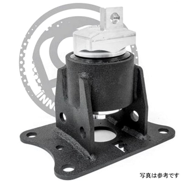 Innovative 04年-08年 Acura TSX ブラック Steel Mount 75A ブッシング K Series フロント Engine Mount リプレイスメント INM10741-75A WO店