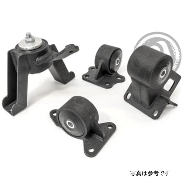 Innovative 00-05 Toyota MR2 Spyder 1ZZ Black Steel Mounts