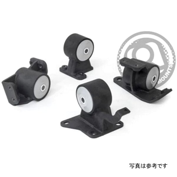 Innovative 90年-99年 トヨタ MR2 5S/3S ブラック Steel Mounts 75A ブッシング INM69950-75A WO店