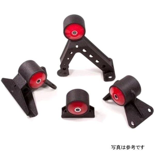 Innovative 07年-13年 ミツビシ Evolution 4B11T ブラック Steel Mounts 75A ブッシング INM70750-75A WO店