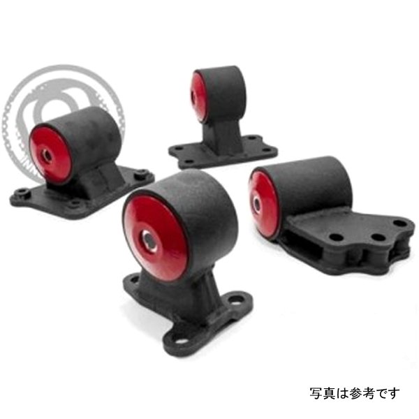 Innovative 91年-99年 ミツビシ 3000GT / GTO 6G72 ブラック Steel Mounts 95A ブッシング INM79950-95A WO店