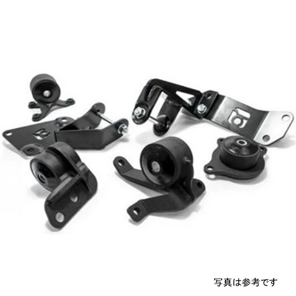 Innovative 01年-05年 シビック K-Series ブラック Steel Mounts 75A ブッシング (Not K24 Trans) INM90550-75A WO店