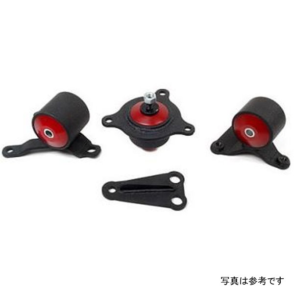 Innovative 02年-05年 シビック K-Series ブラック Steel Mounts 85A ブッシング (Not K24 Trans) INM90650-85A WO店