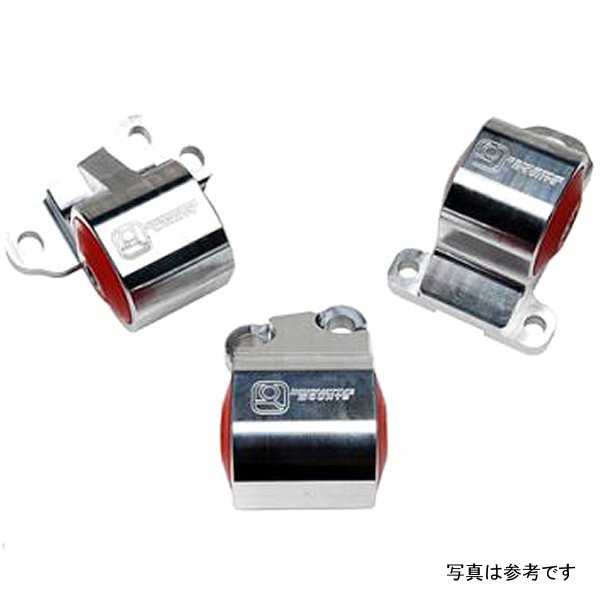 Innovative 92-95 Civic B/D Series Silver Aluminum Mounts 60A Bushings (2 Bolt) INMB19550-60A WO店