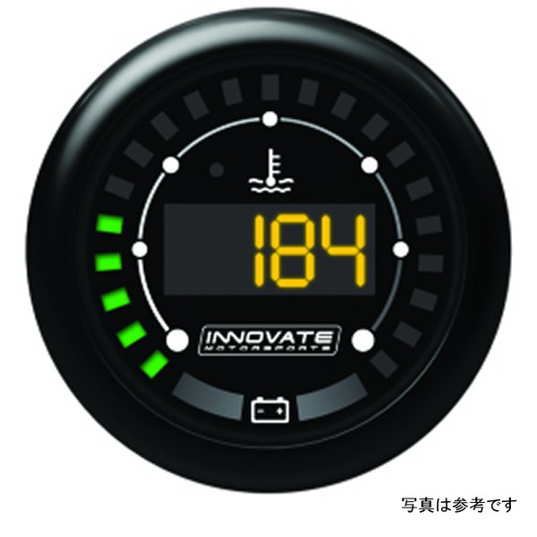 Innovate MTX Digital Water Temperature & Battery ゲージ キット Dual Function! INN3853 WO店