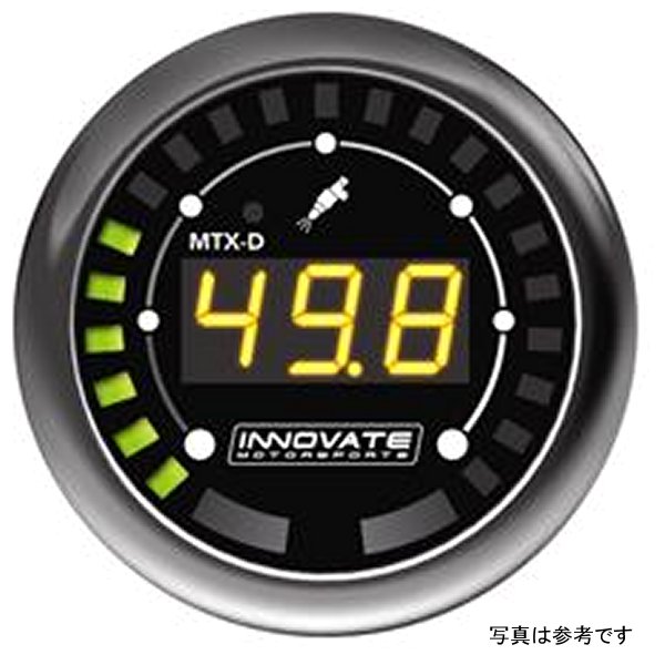 皿 Innovate MTX-D Fuel Pressure Gauge 0-145psi INN3917 WO店