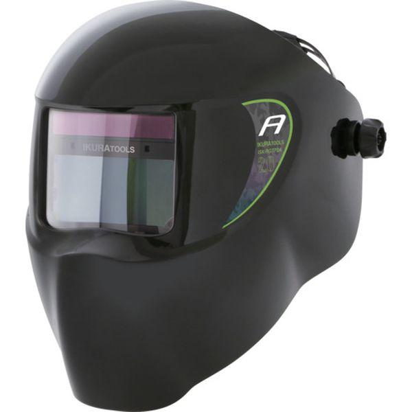 ISKRGTP2A 育良精機(株) 育良 溶接面(液晶式)ラピッドグラス (40357) ISK-RGTP2A WO店