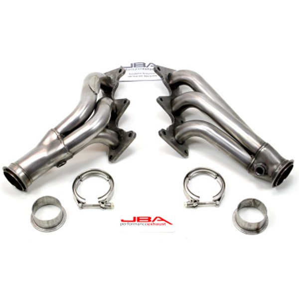 JBA 10年-11年 シボレー Camaro 3.6L V6 1-5/8in Primary Raw 409SS Cat4Ward Header JBA1816S WO店