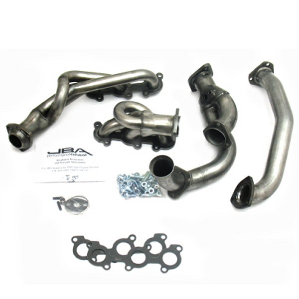 JBA 95年-00年 トヨタ 3.4L V6 w/o EGR 1-1/2in Primary Raw 409SS Cat4Ward Header JBA2032S-1 WO店