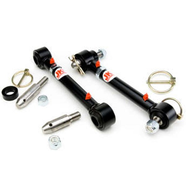 JKS Manufacturing ジープ ラングラー JK Quicker Disconnect Sway Bar Links 2.5-6in リフト JKSJKS2034 WO店