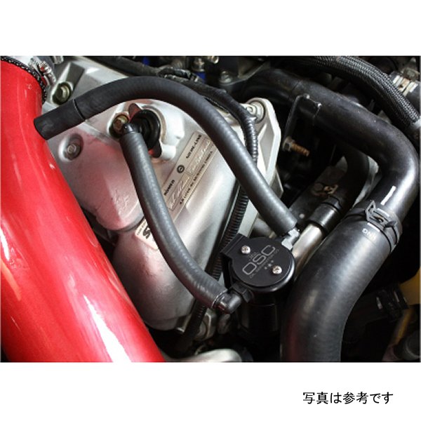J&L 99年-04年 フォード Mustang SVT Cobra Passenger Side Oil セパレーター 3.0 - ブラック アノダイズド JLT3018P-B WO店